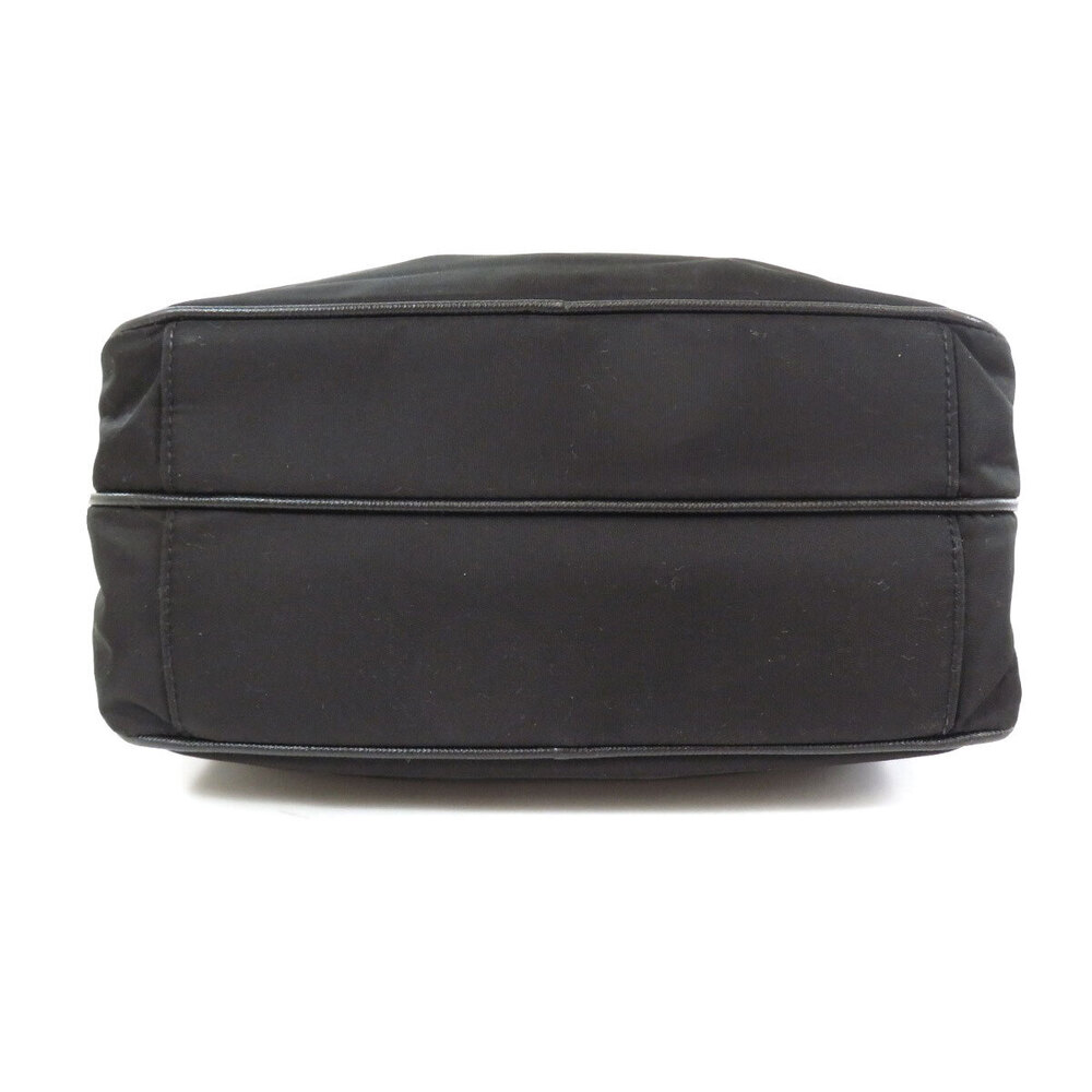 Prada logo plate Black Shoulder Crossbody bag - Picture 4 of 11
